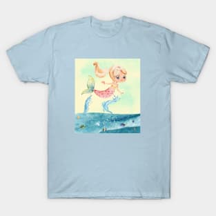 Mermaid Girl (W-1) T-Shirt